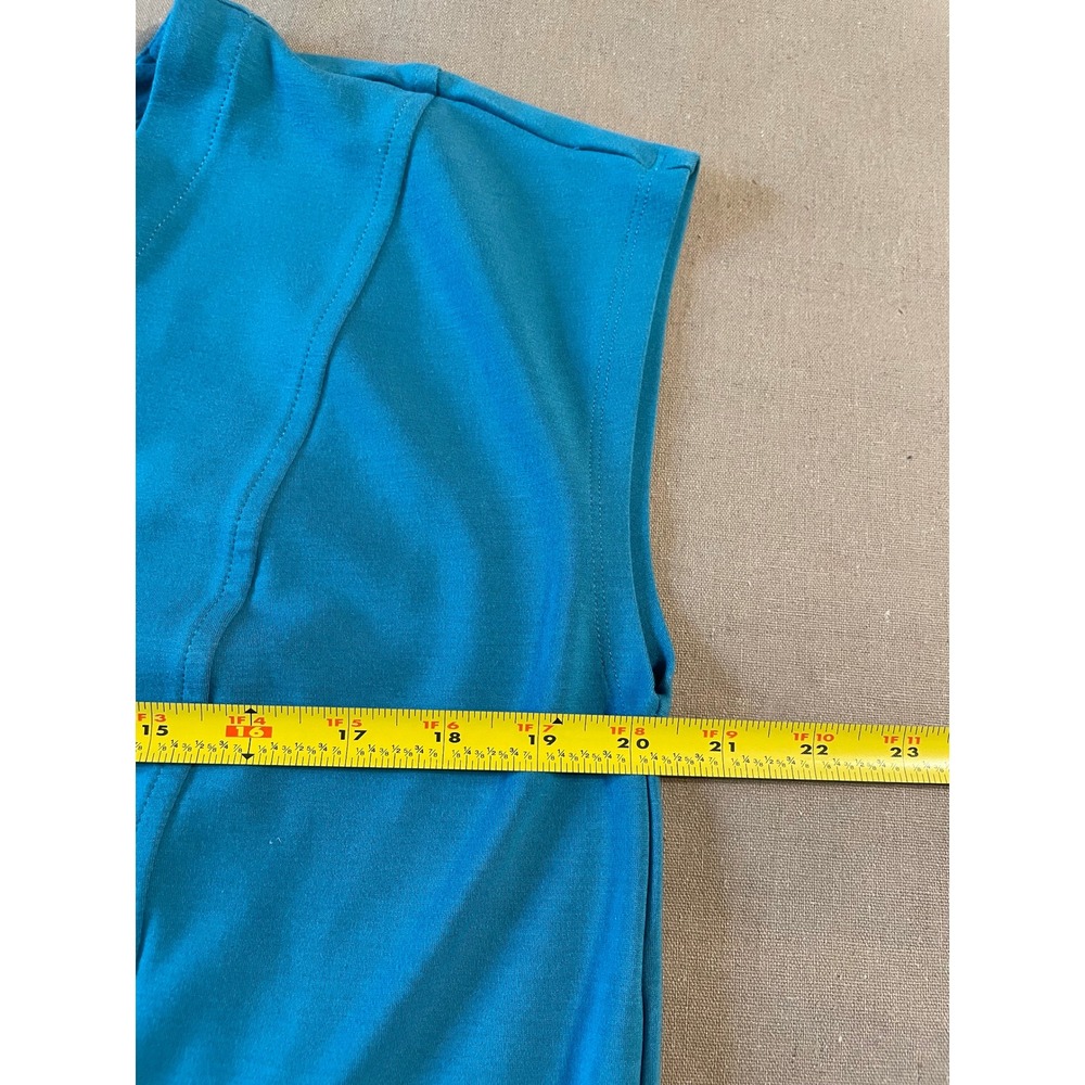 J Jill Wearever Collection Shift Dress Size L Pockets Jersey Knit Travel Lounge - Picture 5 of 9